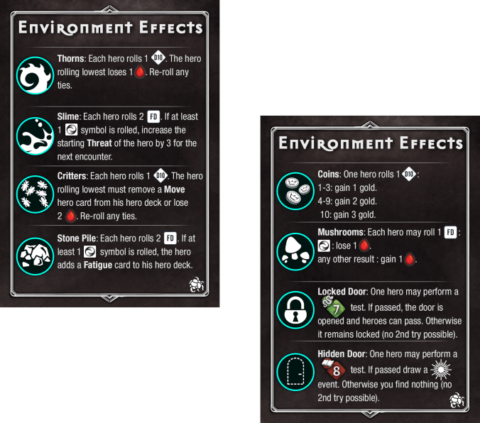 Environment Effect Cards