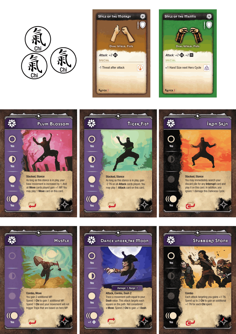 Monk Cards